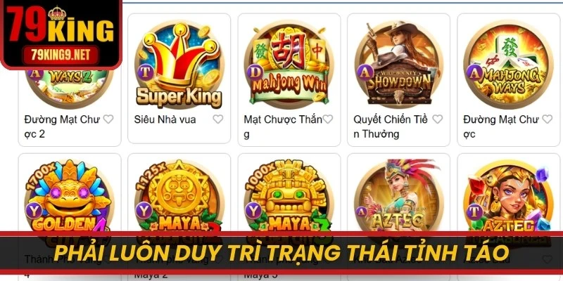 Phải luôn duy trì trạng thái tỉnh táo, kiểm soát tâm lý khi quay hũ