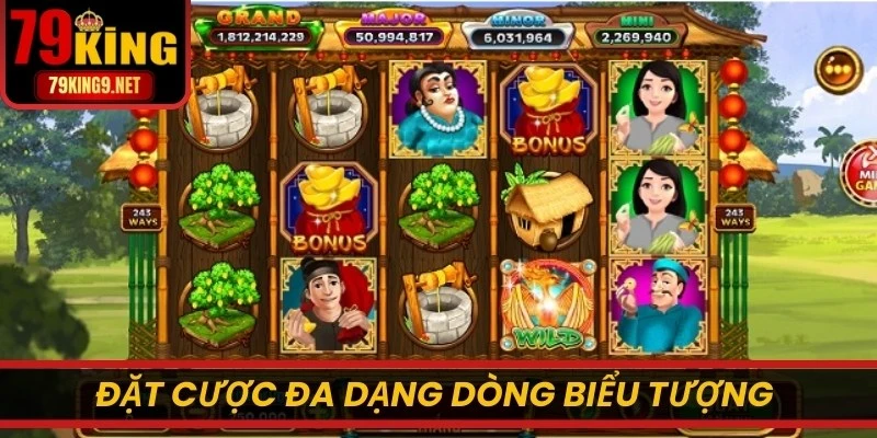 Đặt cược đa dạng dòng biểu tượng để săn hũ giành thưởng lớn